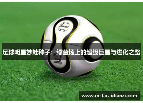 足球明星妙蛙种子：绿茵场上的超级巨星与进化之路